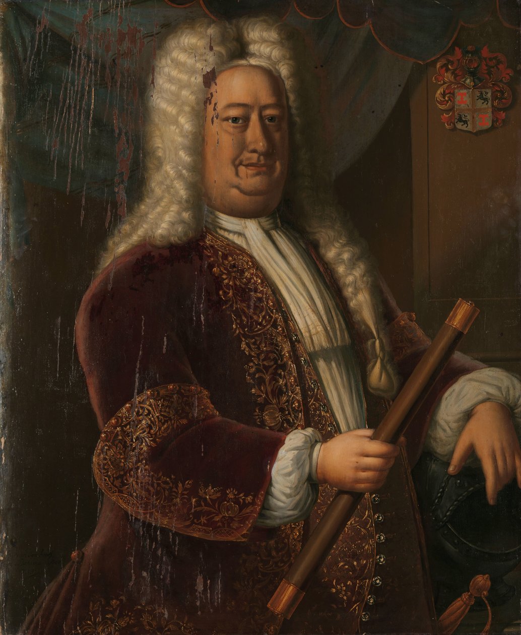 Ritratto di Dirk van Cloon, Governatore Generale delle Indie Orientali Olandesi da Hendrik van den Bosch