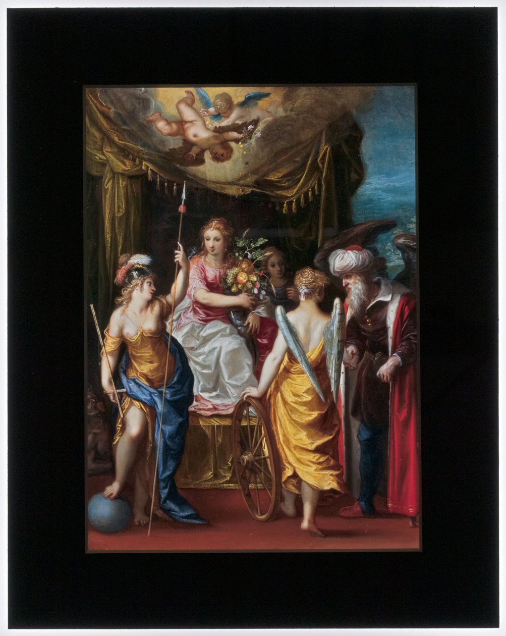 Minerva, Abundantia e Fortuna da Hendrik van the Elder Balen
