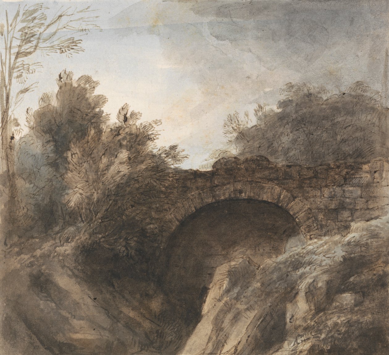 Ponte su una gola profonda da Heneage Finch fourth Earl of Aylesford