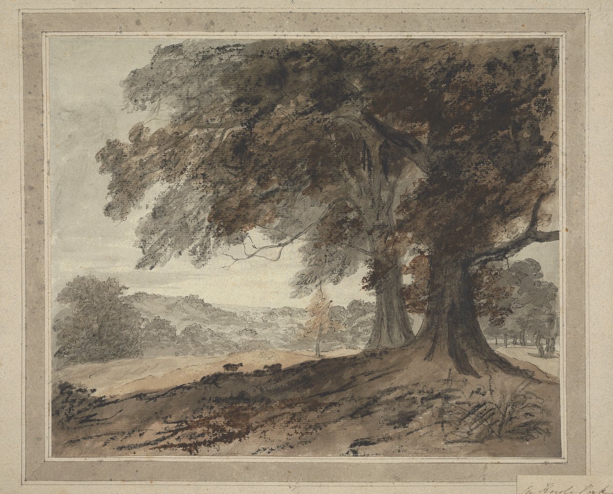 Nel Parco di Knole da Heneage Finch fourth Earl of Aylesford