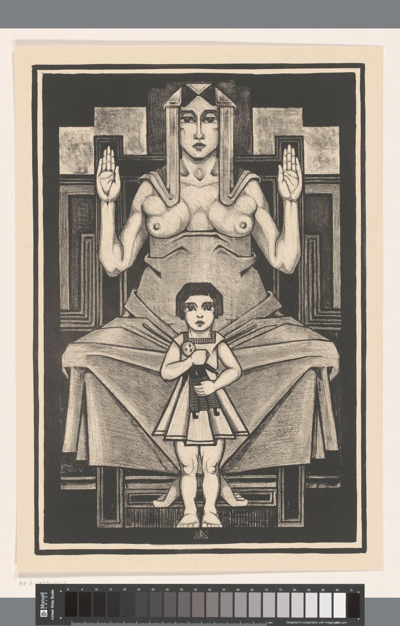 Madre con bambino da Henk Schilling