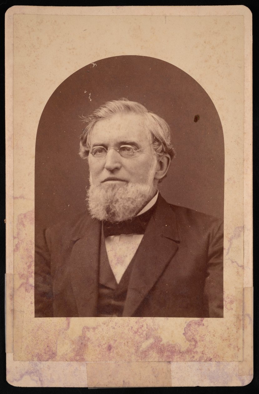 Ritratto di Joseph Cummings 1817-1890, prima del 1890 da Hennigar and Gittings