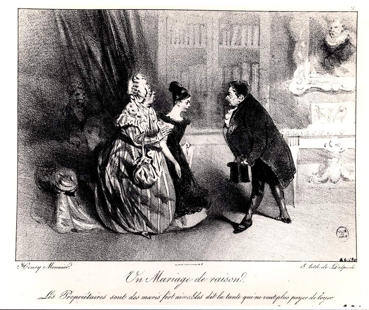 Un matrimonio di convenienza da Henri Bonaventure Monnier