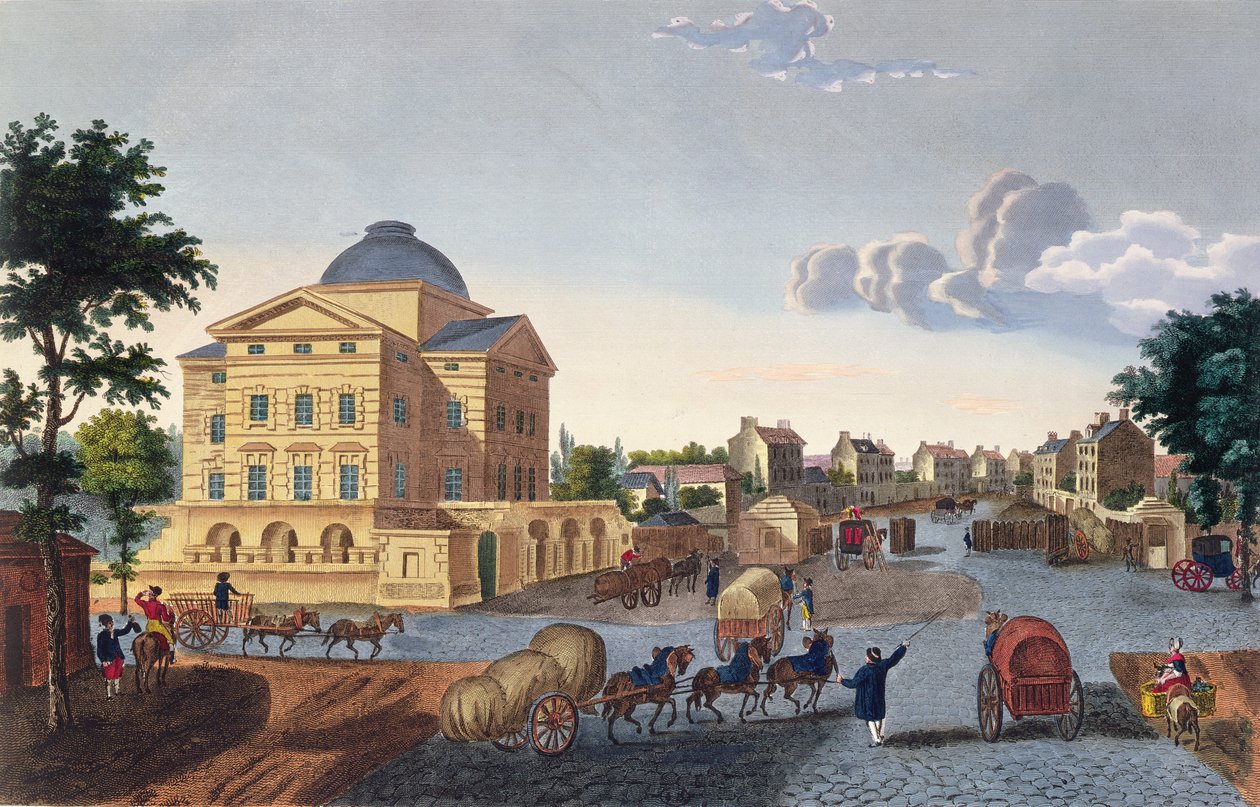 Barriere du Roule, c.1815-20 da Henri Courvoisier Voisin