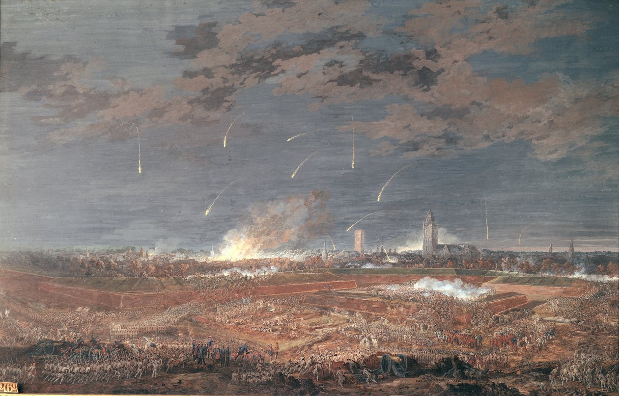 Attacco a Berg-Op-Zoom, 4 a.m. 16 settembre 1746, 1786 da Henri Desire van Blarenberghe