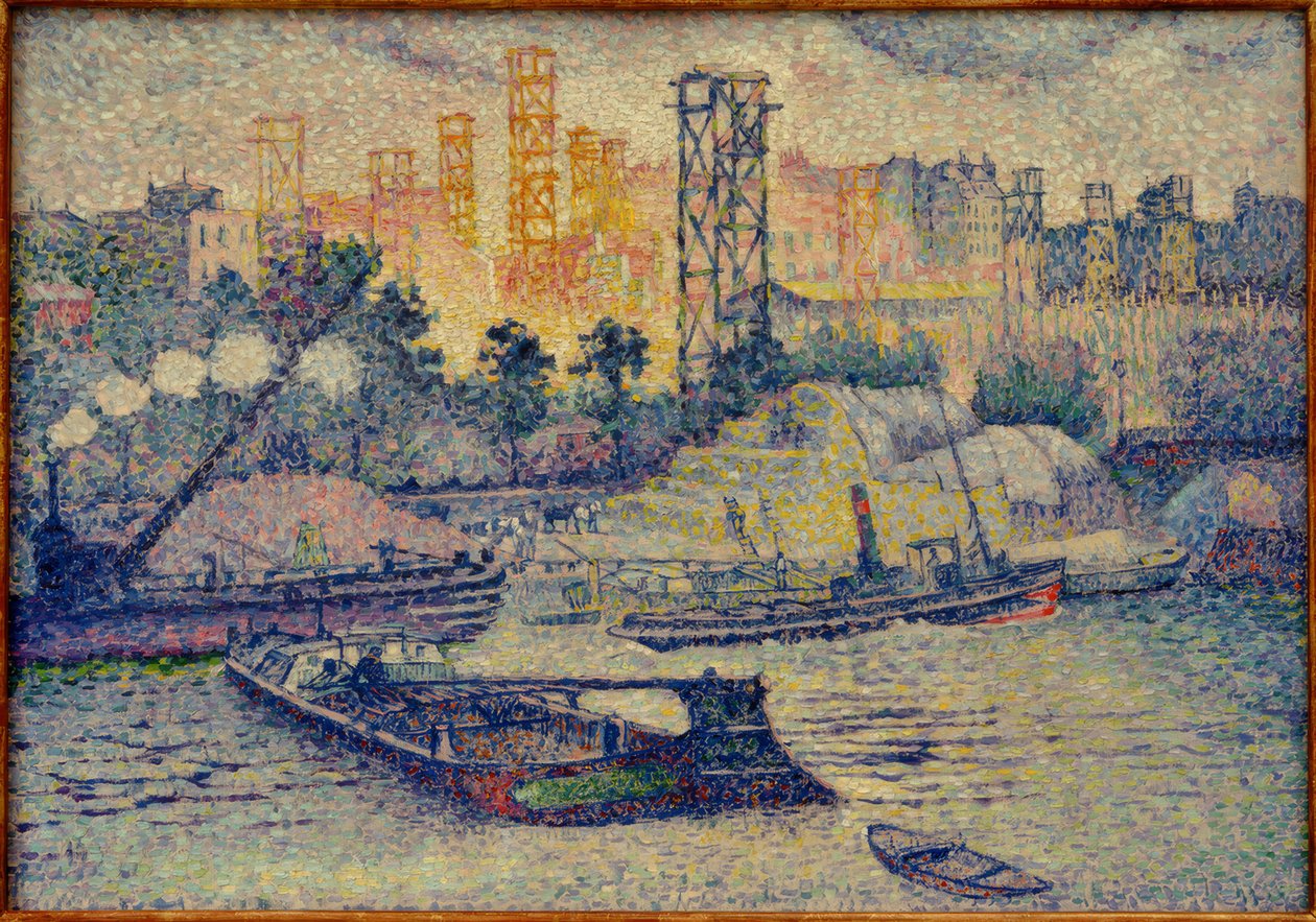 Quai de Passy da Henri Edmond Cross