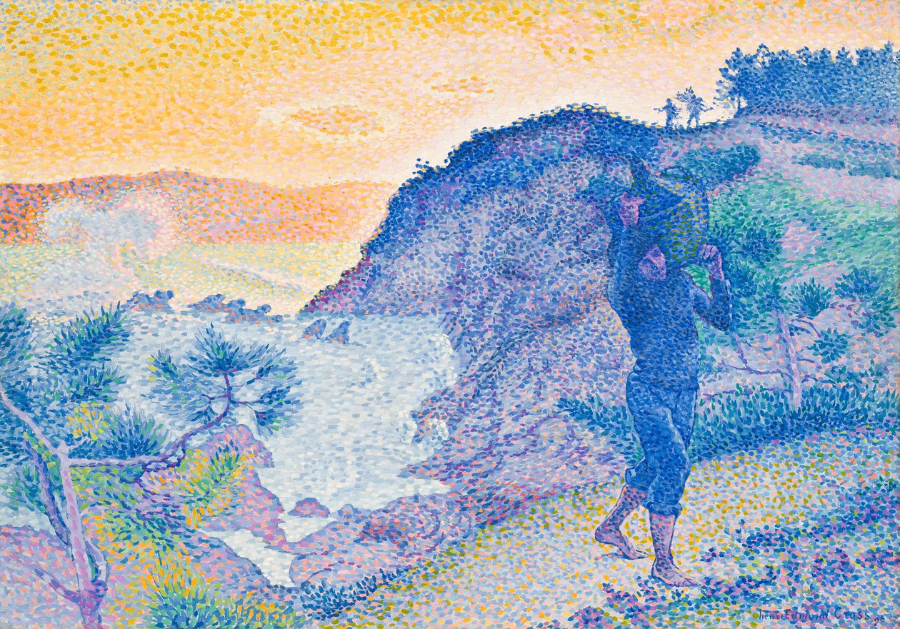 Il ritorno del pescatore, 1896 da Henri Edmond Cross
