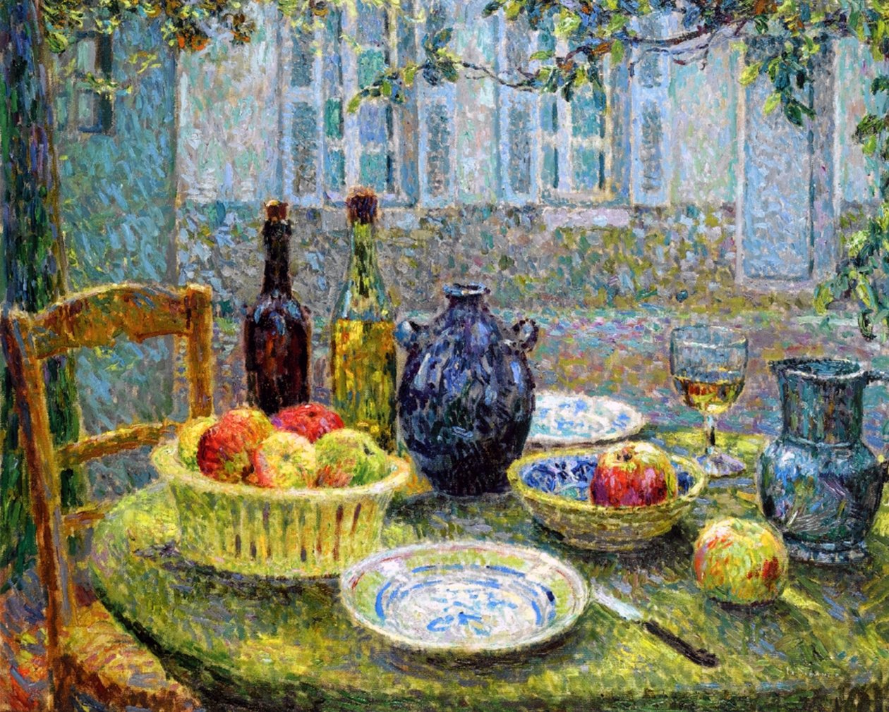 Il Tavolo di Pierre, 1920 da Henri Eugene Augustin Le Sidaner