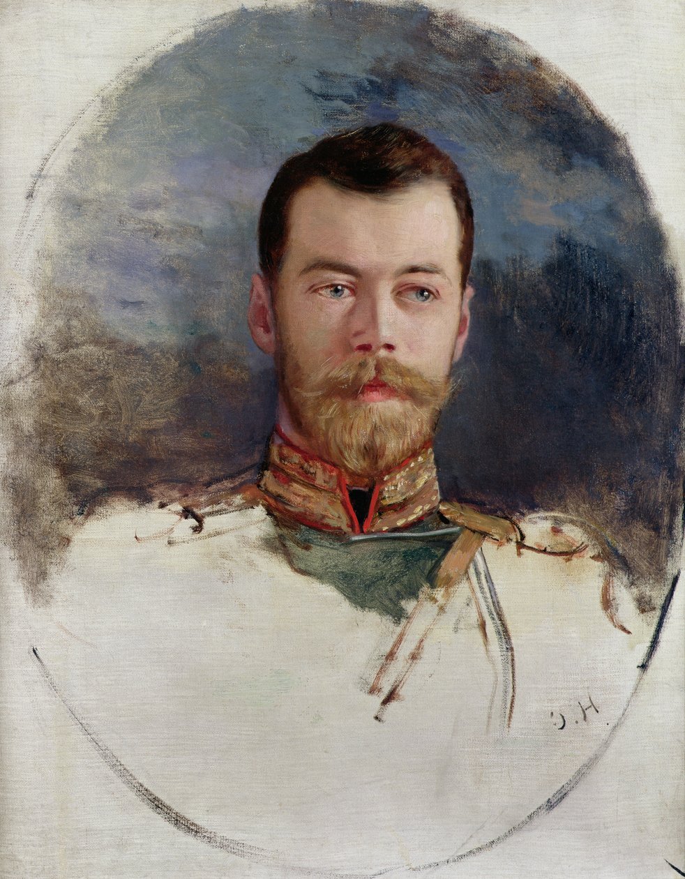 Studio per un ritratto dello Zar Nicola II (1868-1918) 1898 da Henri Gervex