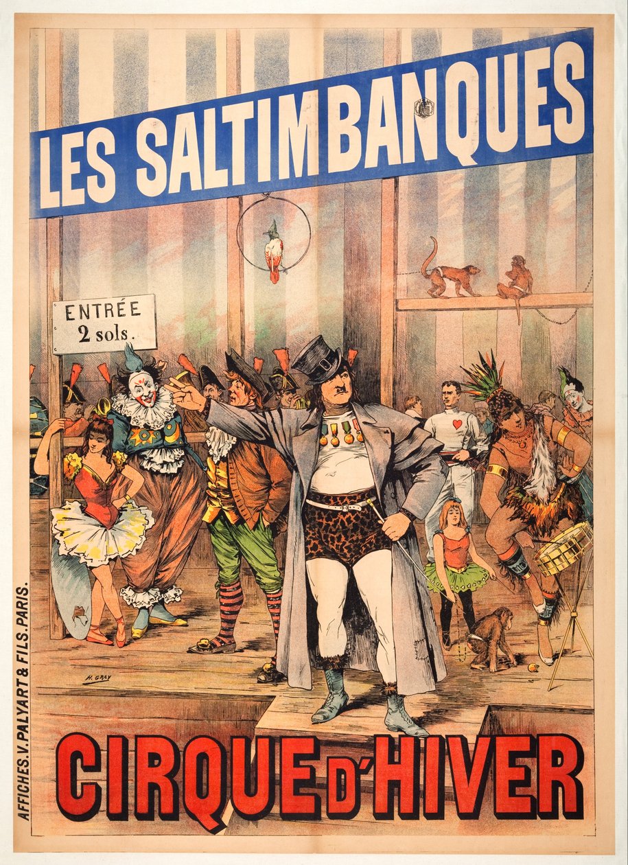 Les Saltimbanques da Henri Gray