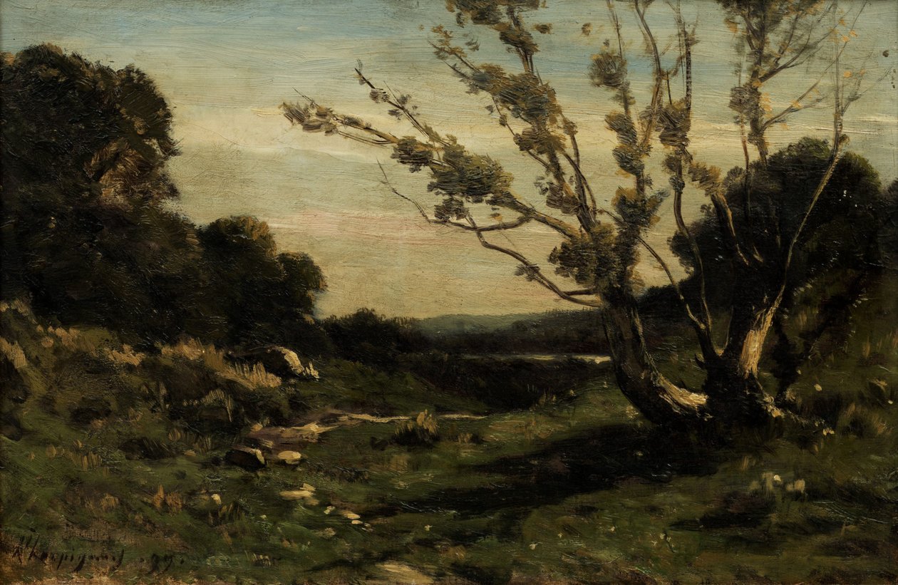 Mattina nella Nievre da Henri Joseph Harpignies