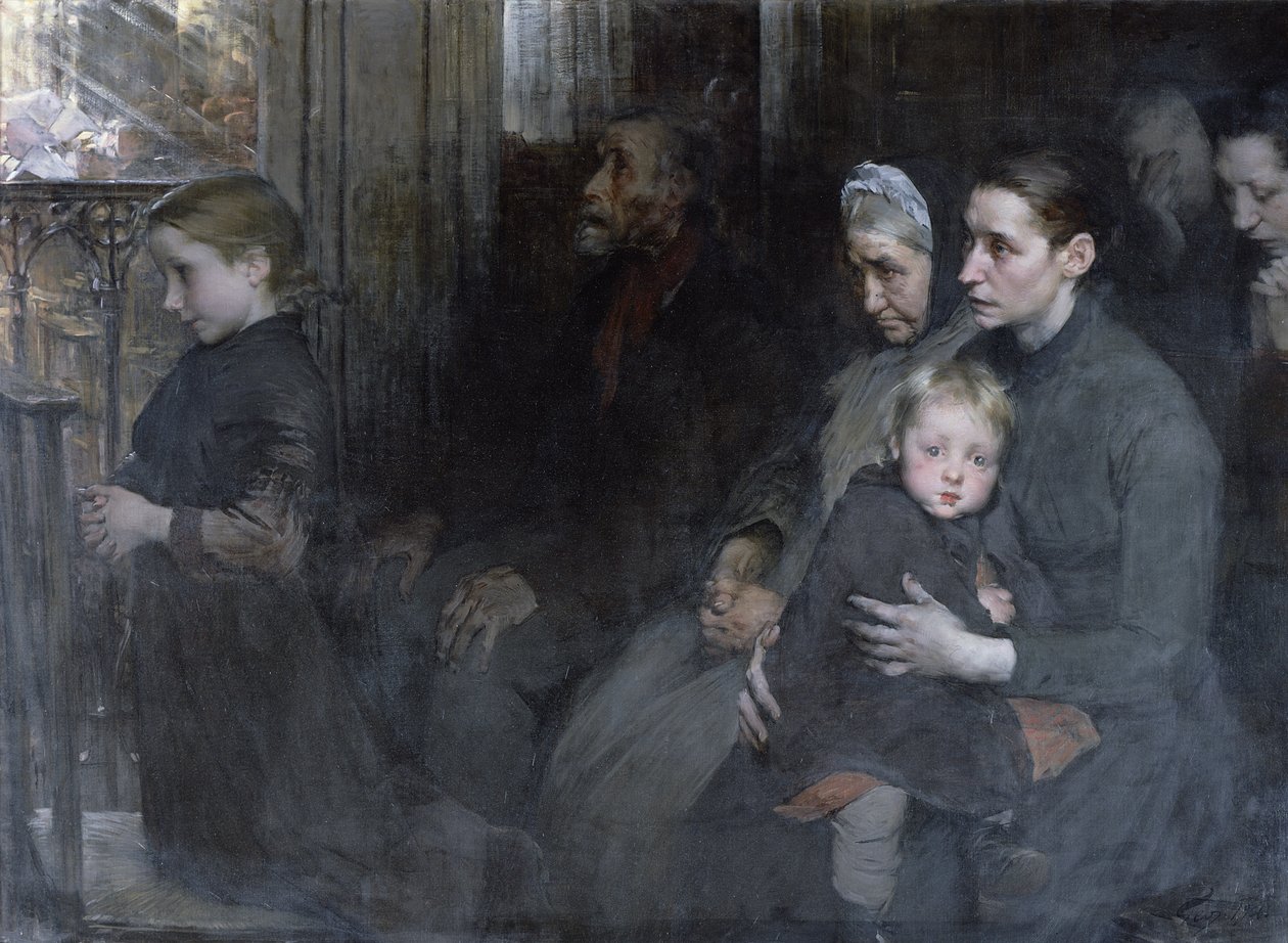 Rassegnati al loro destino, 1901 da Henri Jules Jean Geoffroy