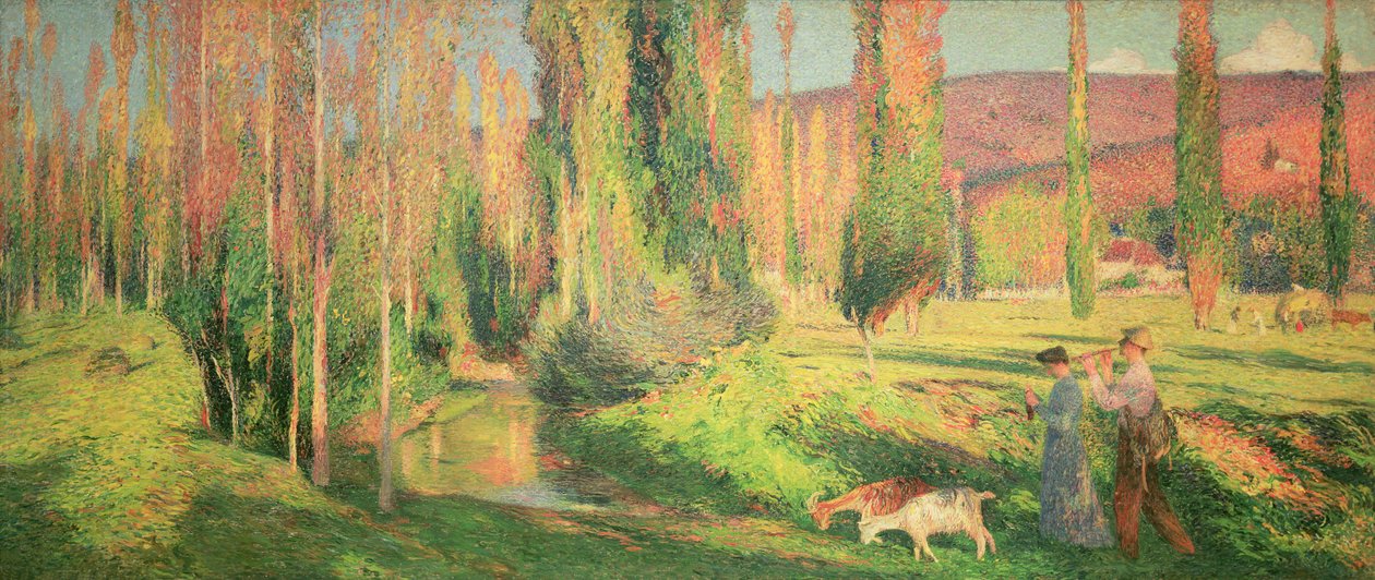 La gioia di vivere, 1897 da Henri Martin