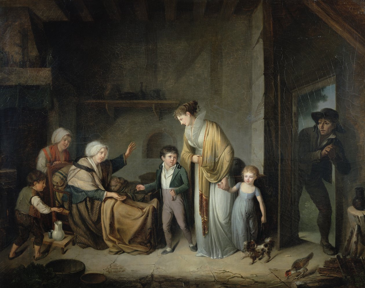 La lezione di carità da Henri Nicolas van Gorp