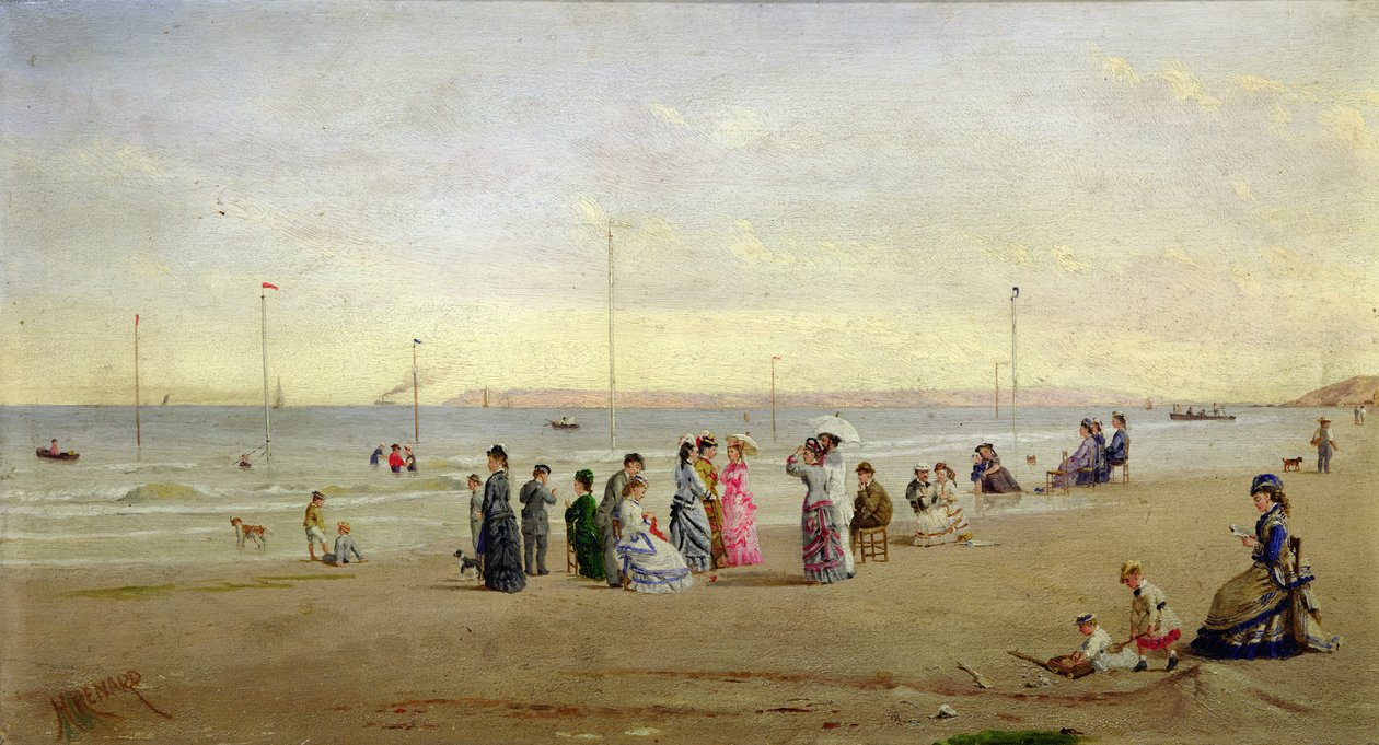 Spiaggia a Trouville da Henri Renard