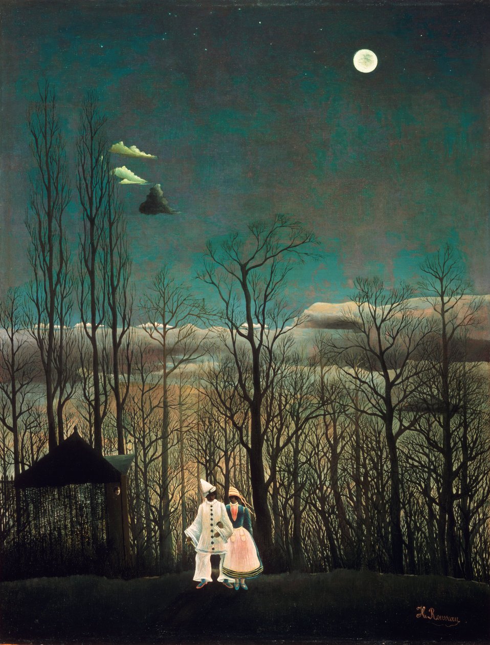 Sera di Carnevale da Henri Rousseau