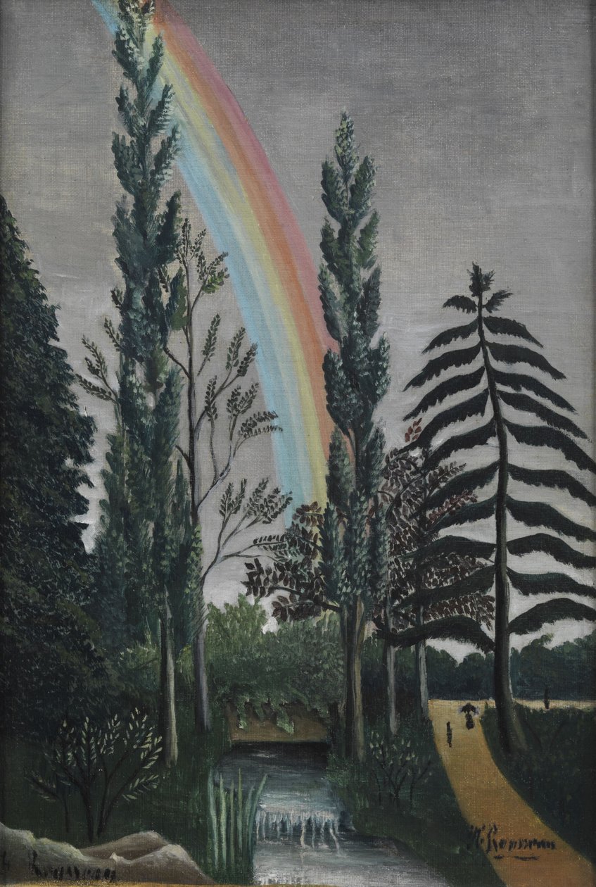 Il lago di Daumesnil da Henri Rousseau