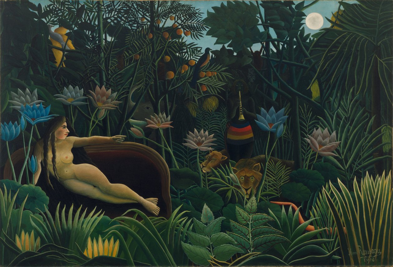 Il sogno da Henri Rousseau