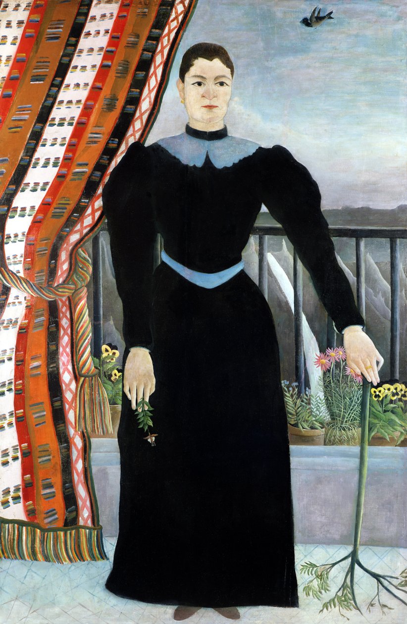 Ritratto di una donna, 1895 da Henri Rousseau