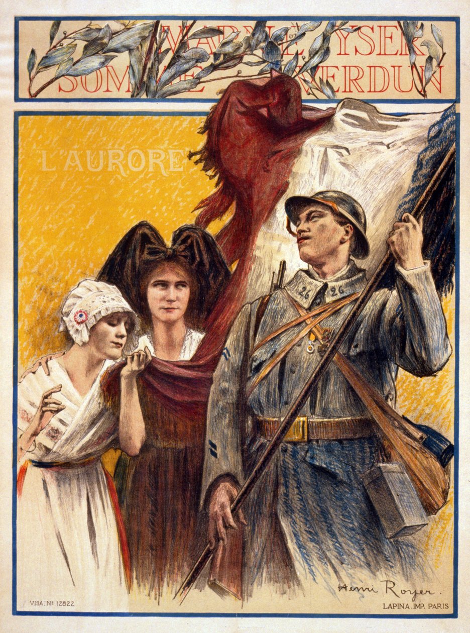 Sottoscrivi il prestito di liberazione, 1918 da Henri Royer