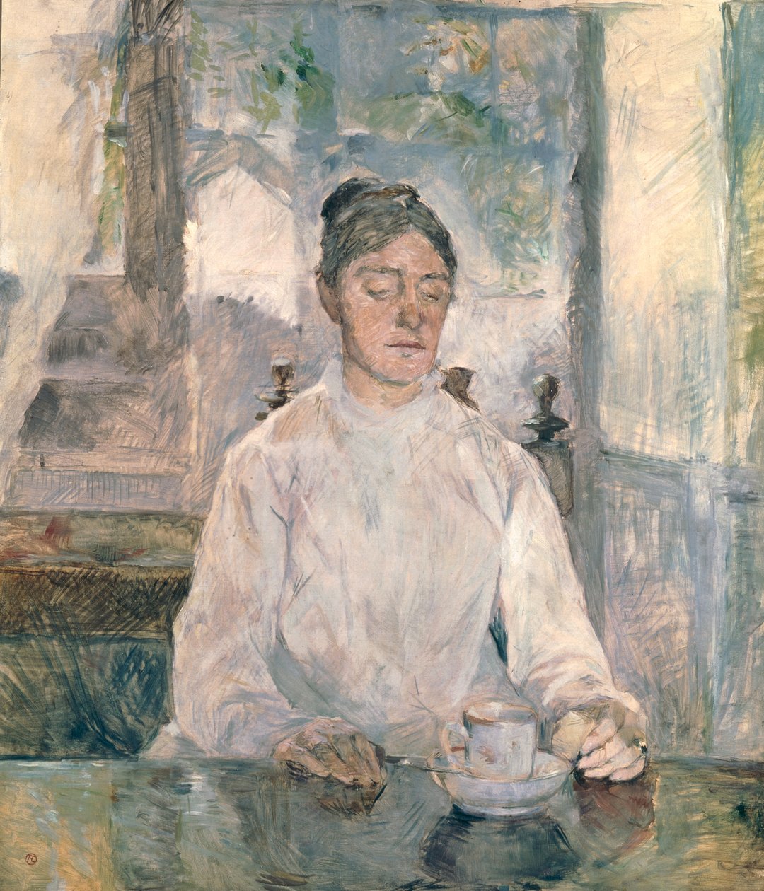 Adele Tapie de Celeyran (1840-1930) Contessa di Toulouse-Lautrec-Monfa, 1881 da Henri de Toulouse Lautrec