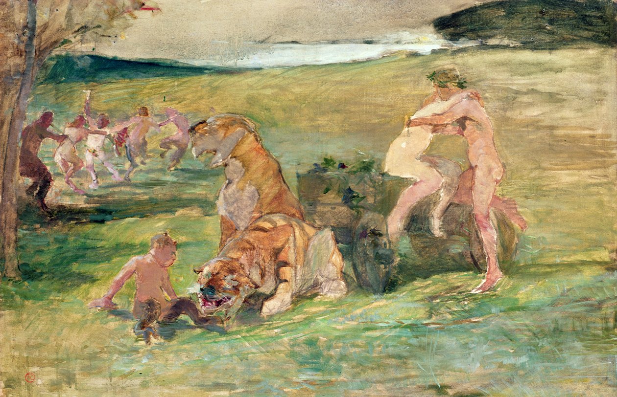 Allegoria, la fonte della vita, 1883 da Henri de Toulouse Lautrec