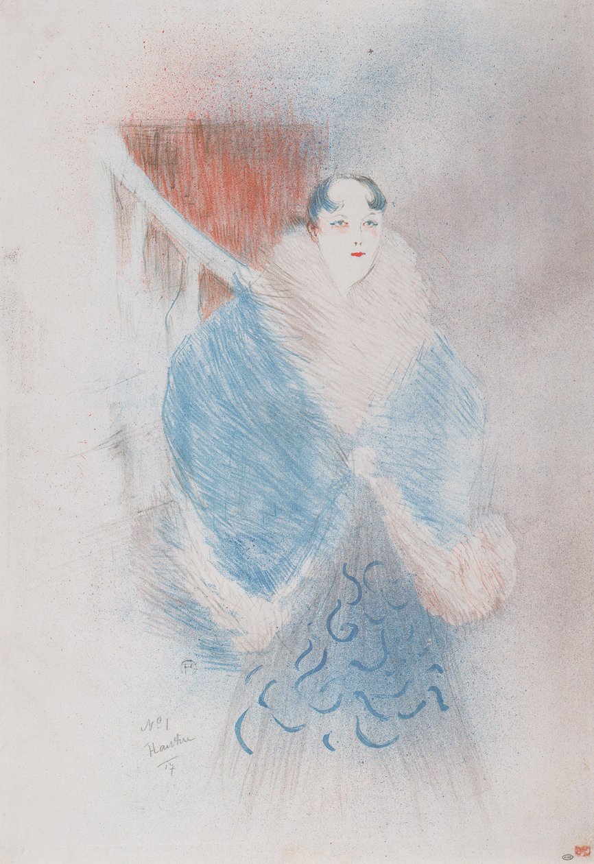 Esla, detta la Viennese da Henri de Toulouse Lautrec