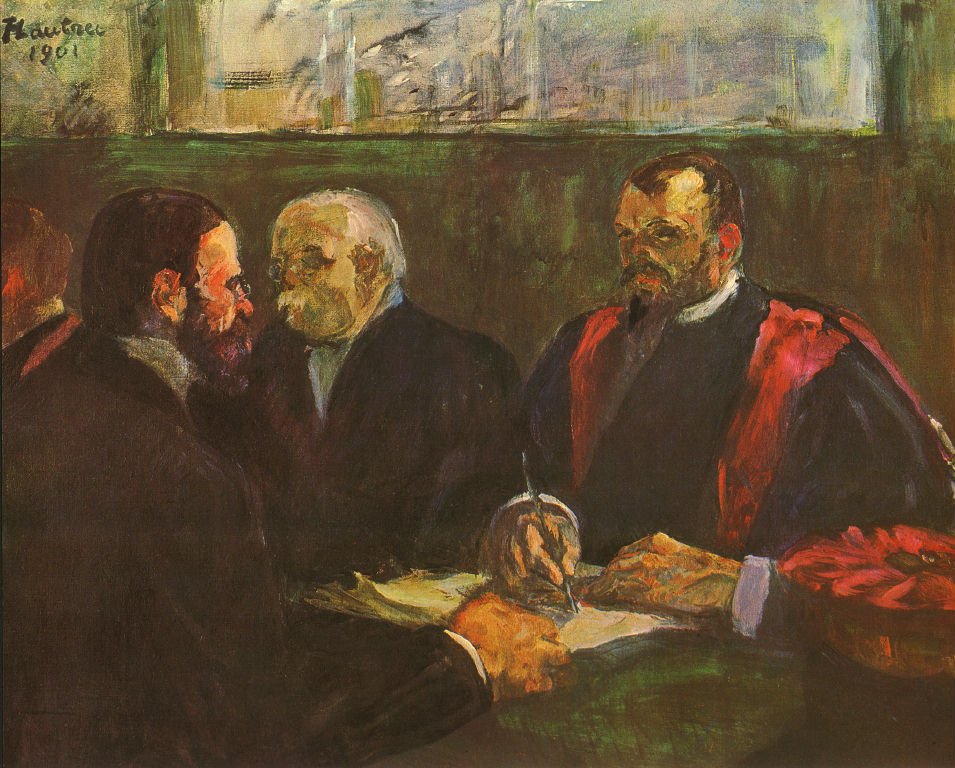 Esame alla facoltà di medicina da Henri de Toulouse Lautrec