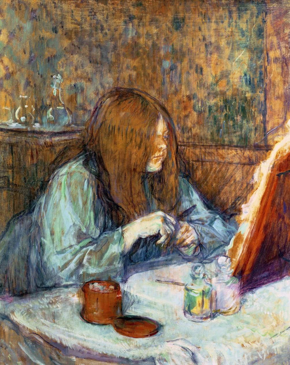 Madame Poupoule alla sua toilette, 1898 da Henri de Toulouse Lautrec