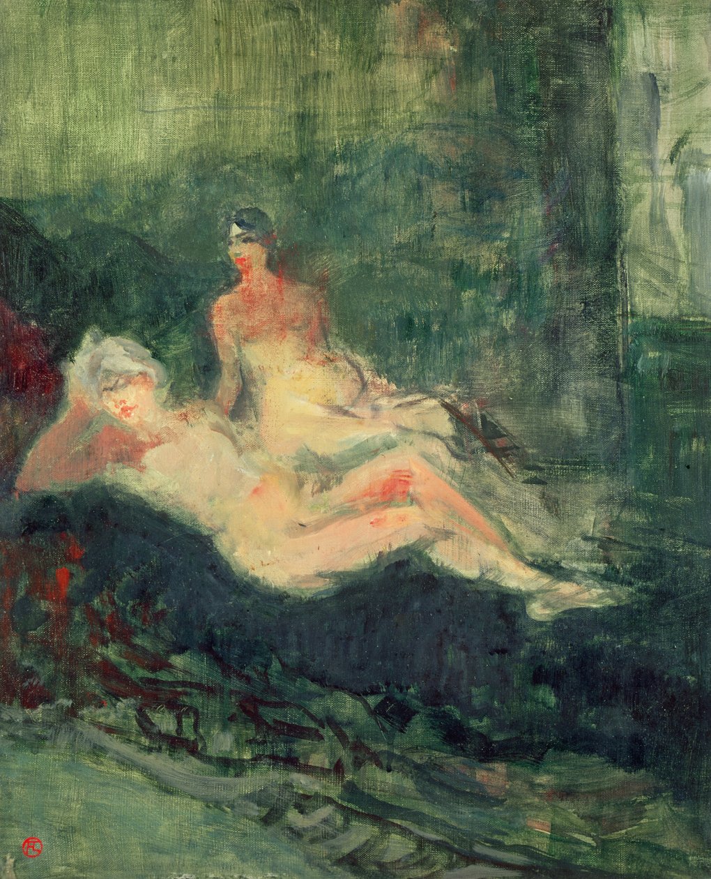 Messalina (dettaglio), 1900 da Henri de Toulouse Lautrec