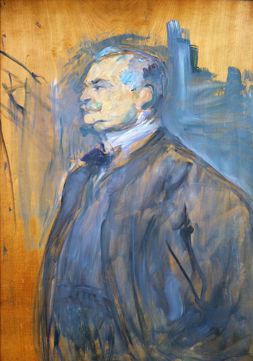 Ritratto di M. Manzi da Henri de Toulouse-Lautrec