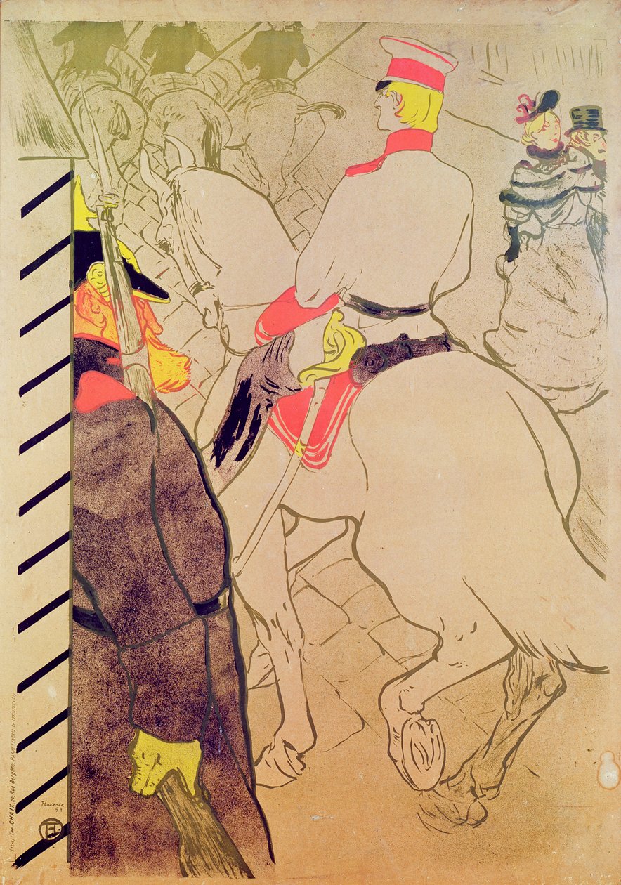 La Babilonia tedesca, 1894 da Henri de Toulouse Lautrec