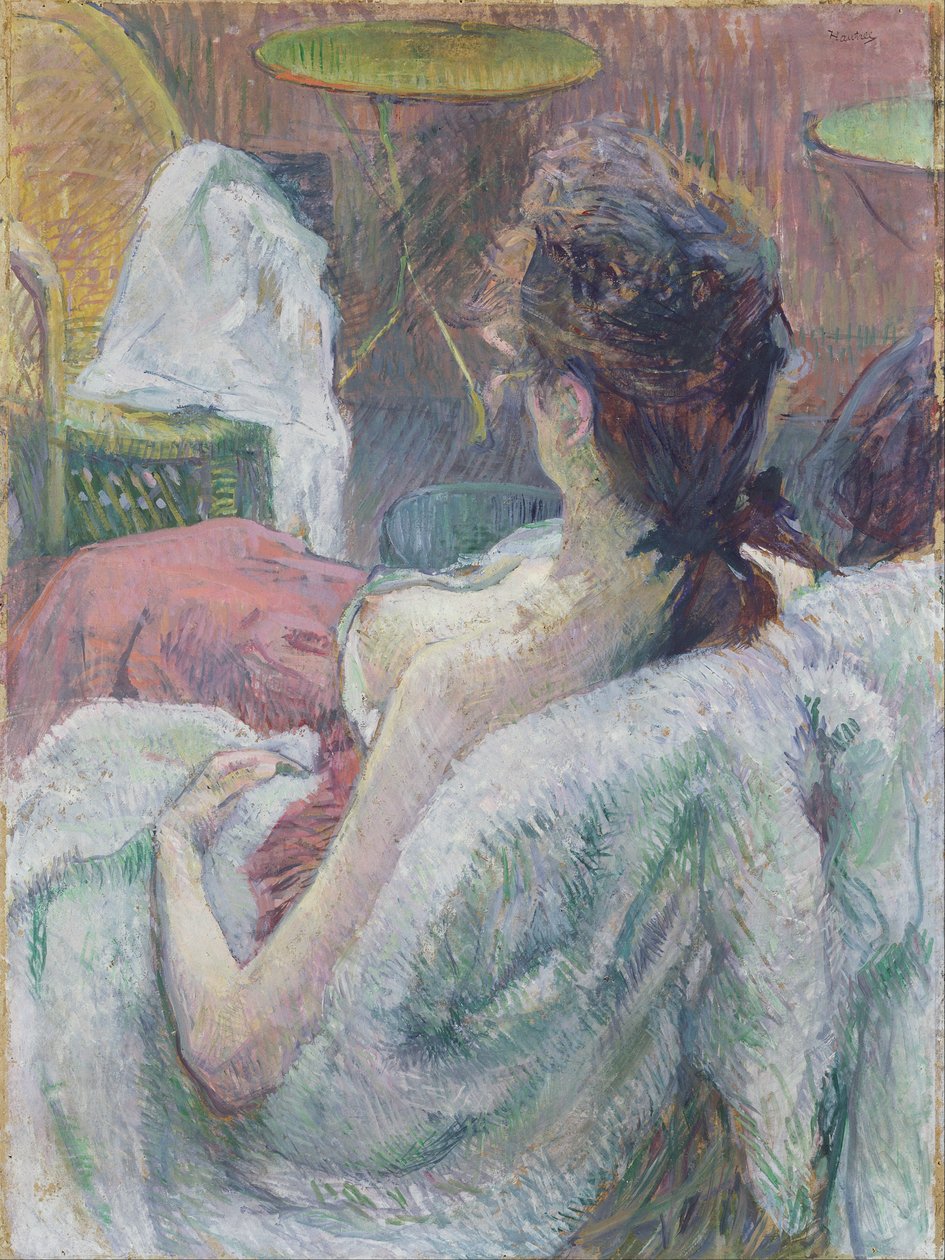 Il modello che riposa da Henri de Toulouse Lautrec
