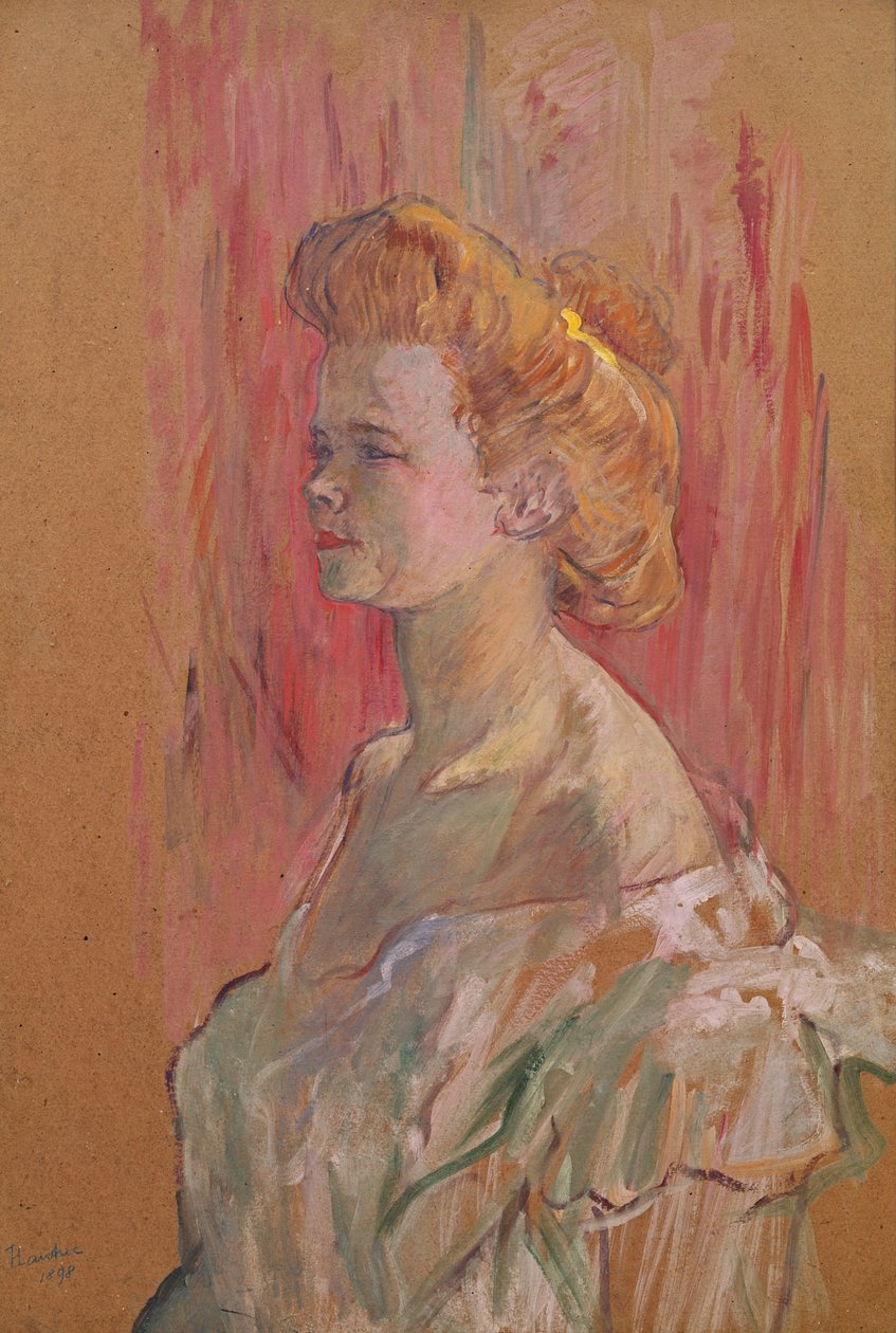 La Sfinge, 1898 da Henri de Toulouse Lautrec