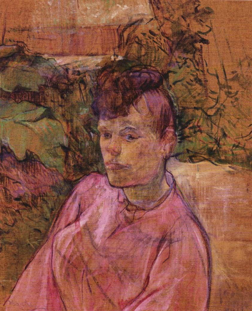 Donna nel giardino di Monsieur Forest da Henri de Toulouse Lautrec