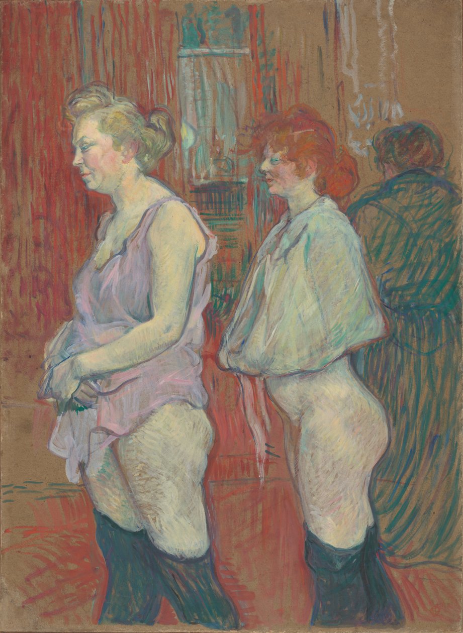 Rue des Moulins da Henri de Toulouse Lautrec