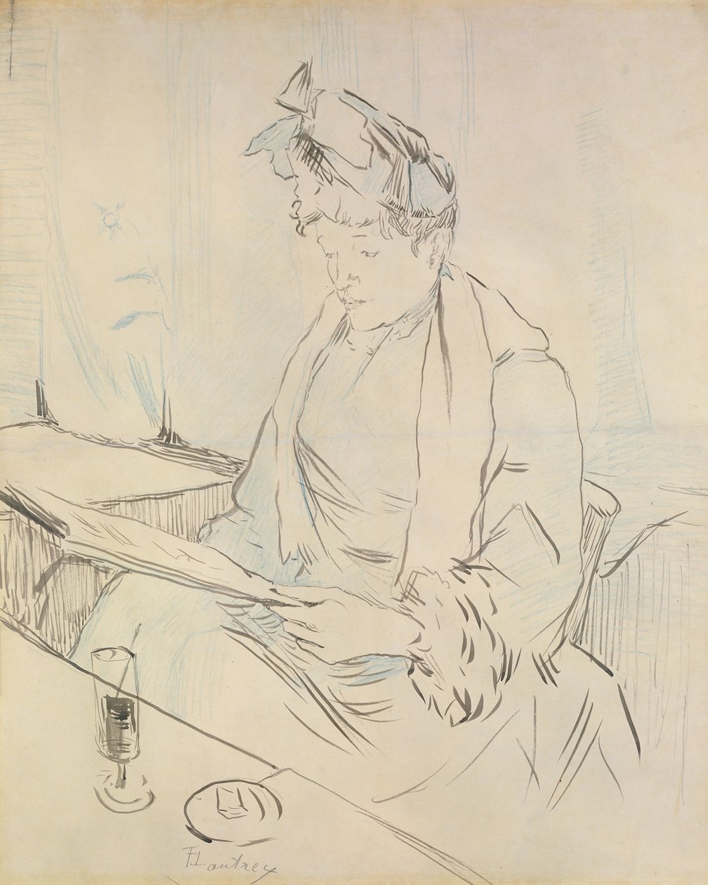 Al caffè da Henri de Toulouse Lautrec