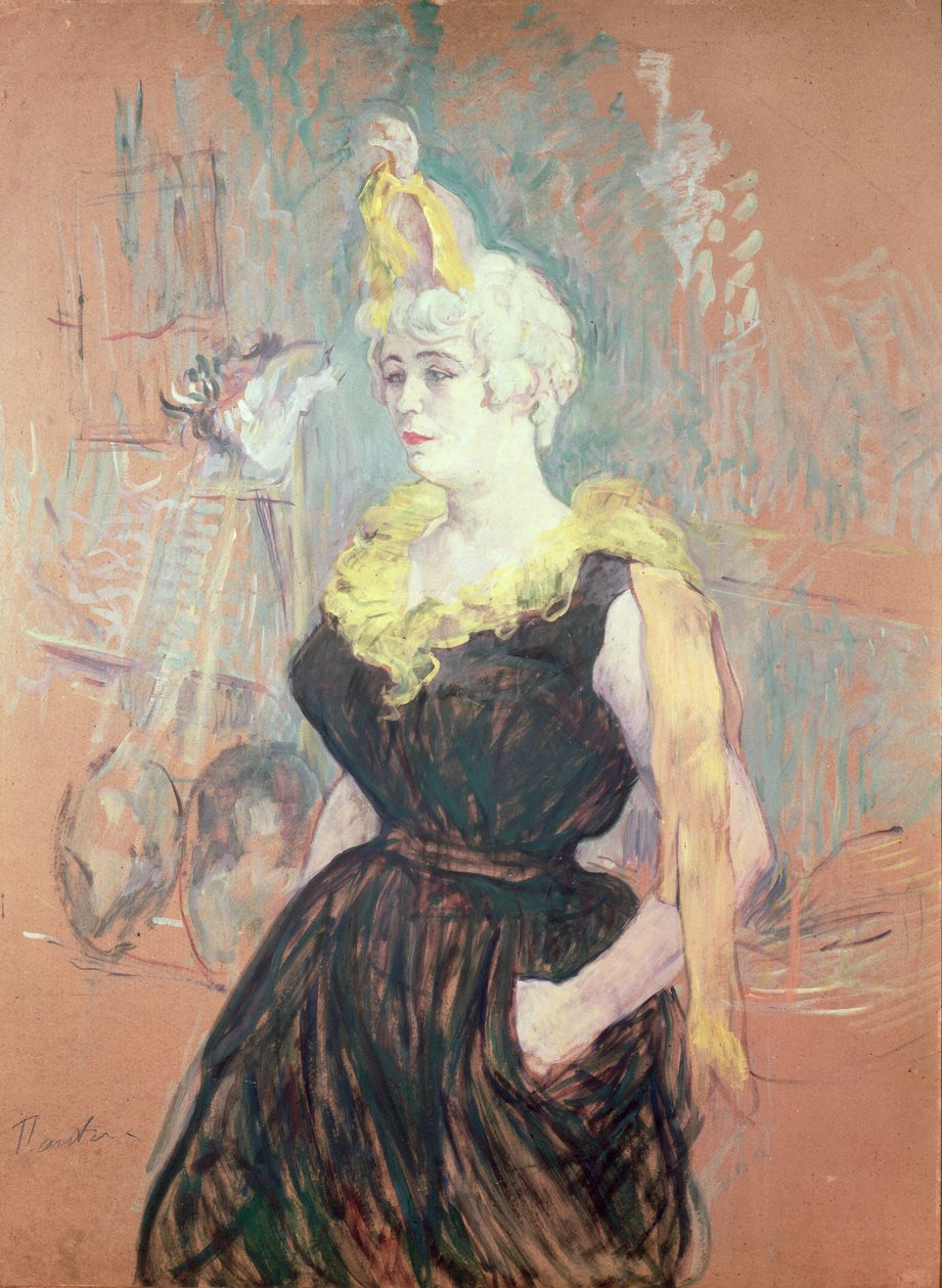 La Clownessa Cha-U-Kao da Henri de Toulouse Lautrec