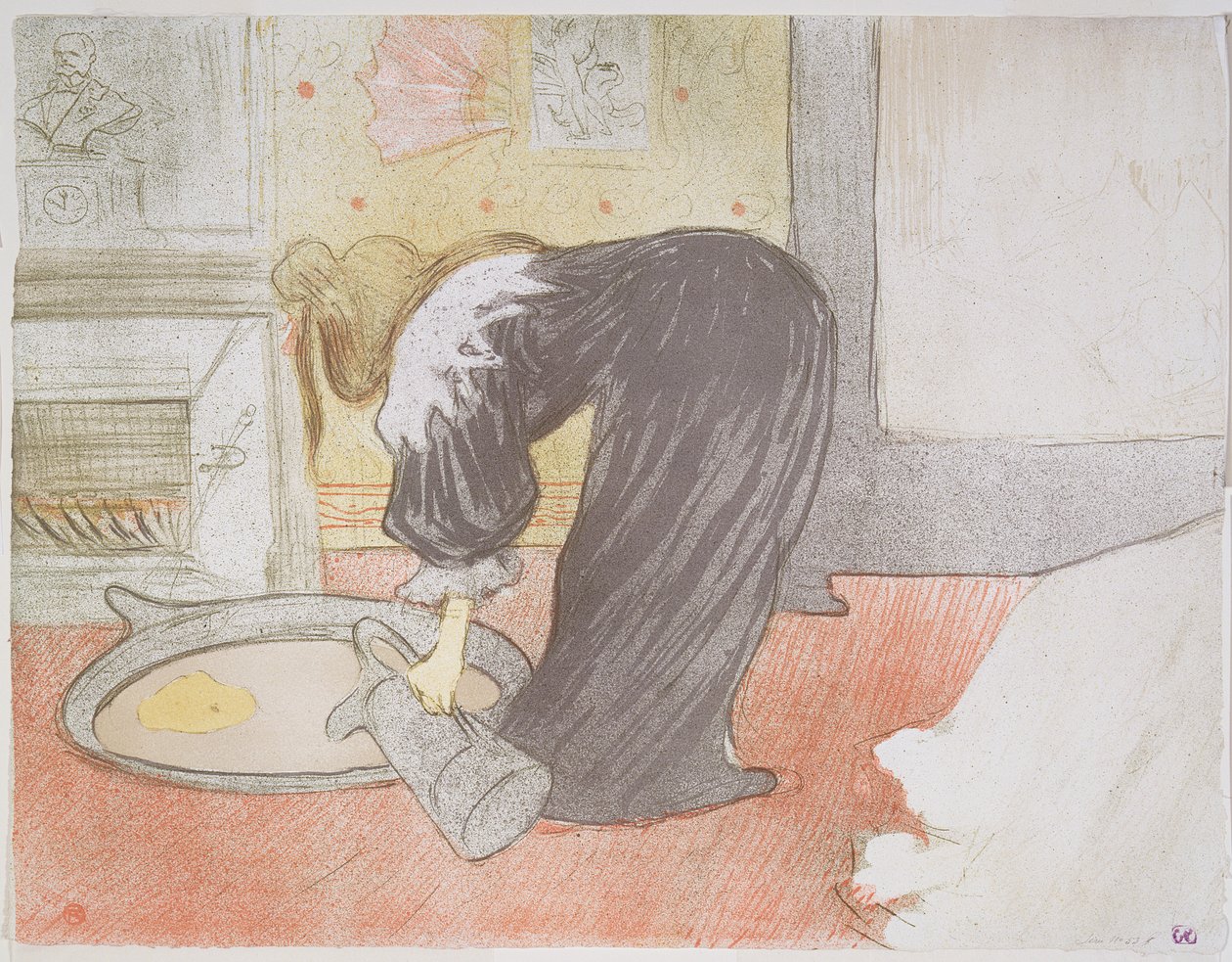 Donna alla Vasca da Henri de Toulouse Lautrec