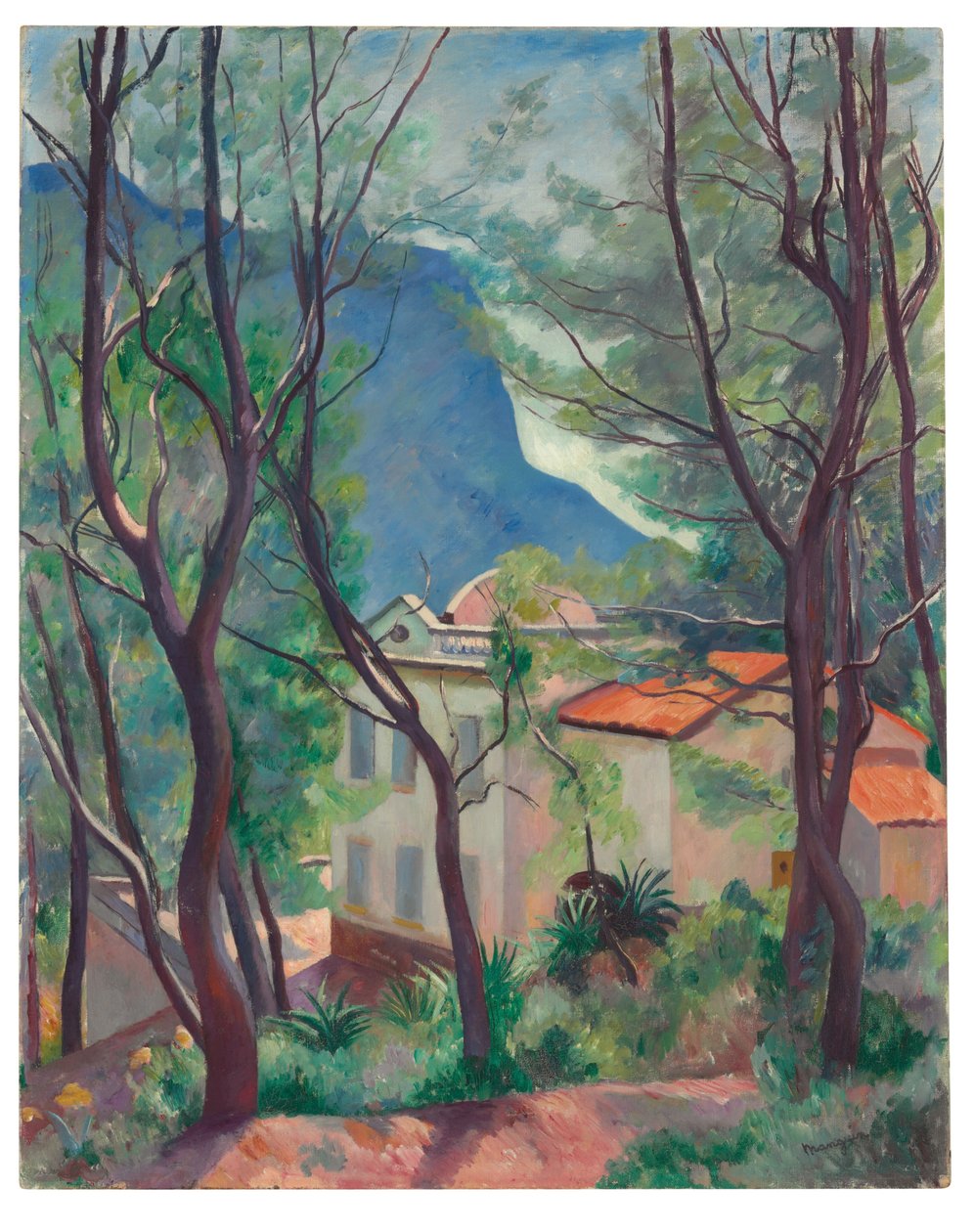 La casa tra gli alberi, Villecroze da Henri Charles Manguin