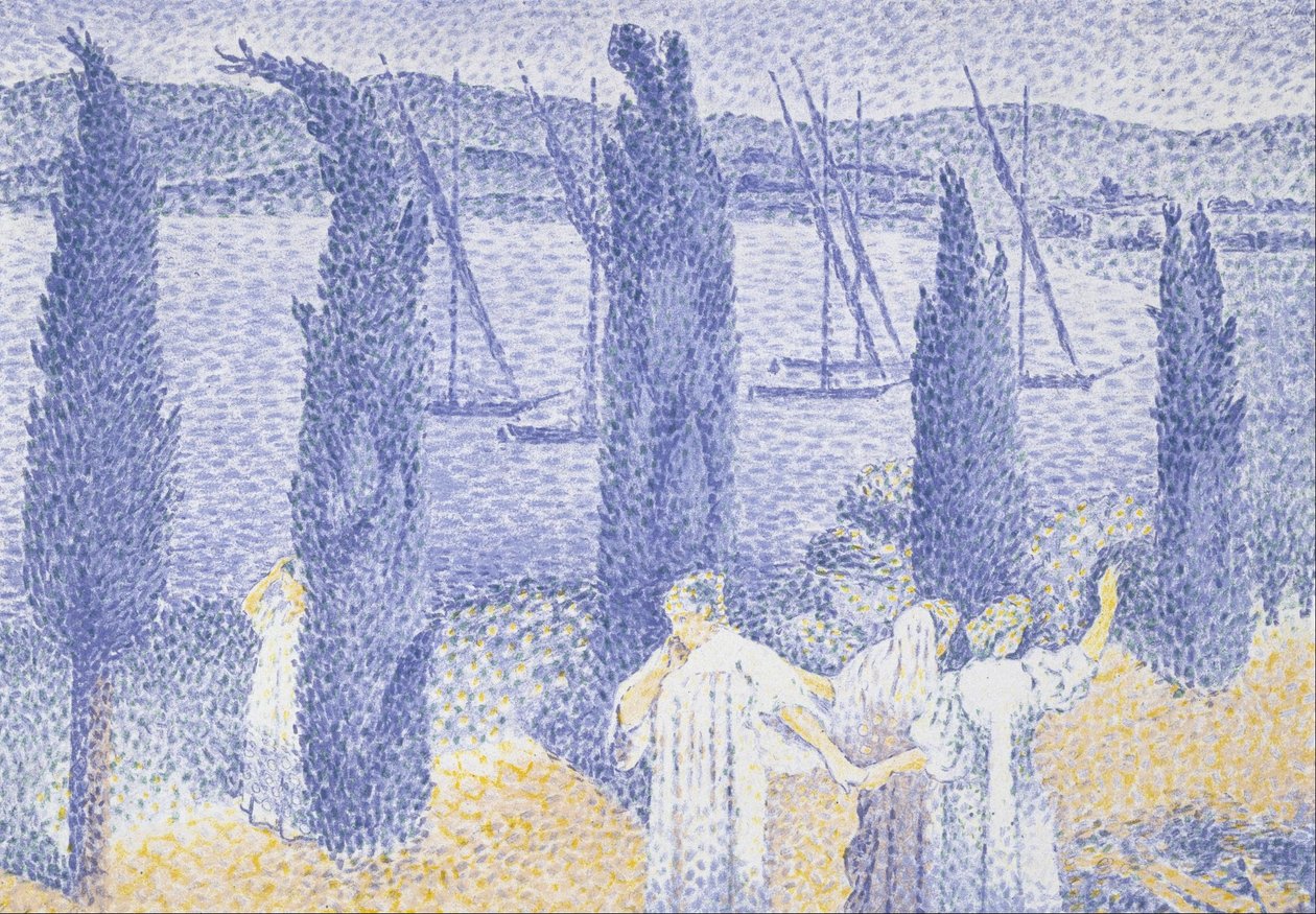 La passeggiata da Henri-Edmond Cross