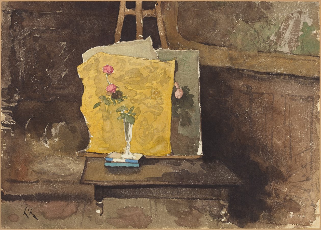 Un angolo di un monolocale da Henri-Joseph Harpignies