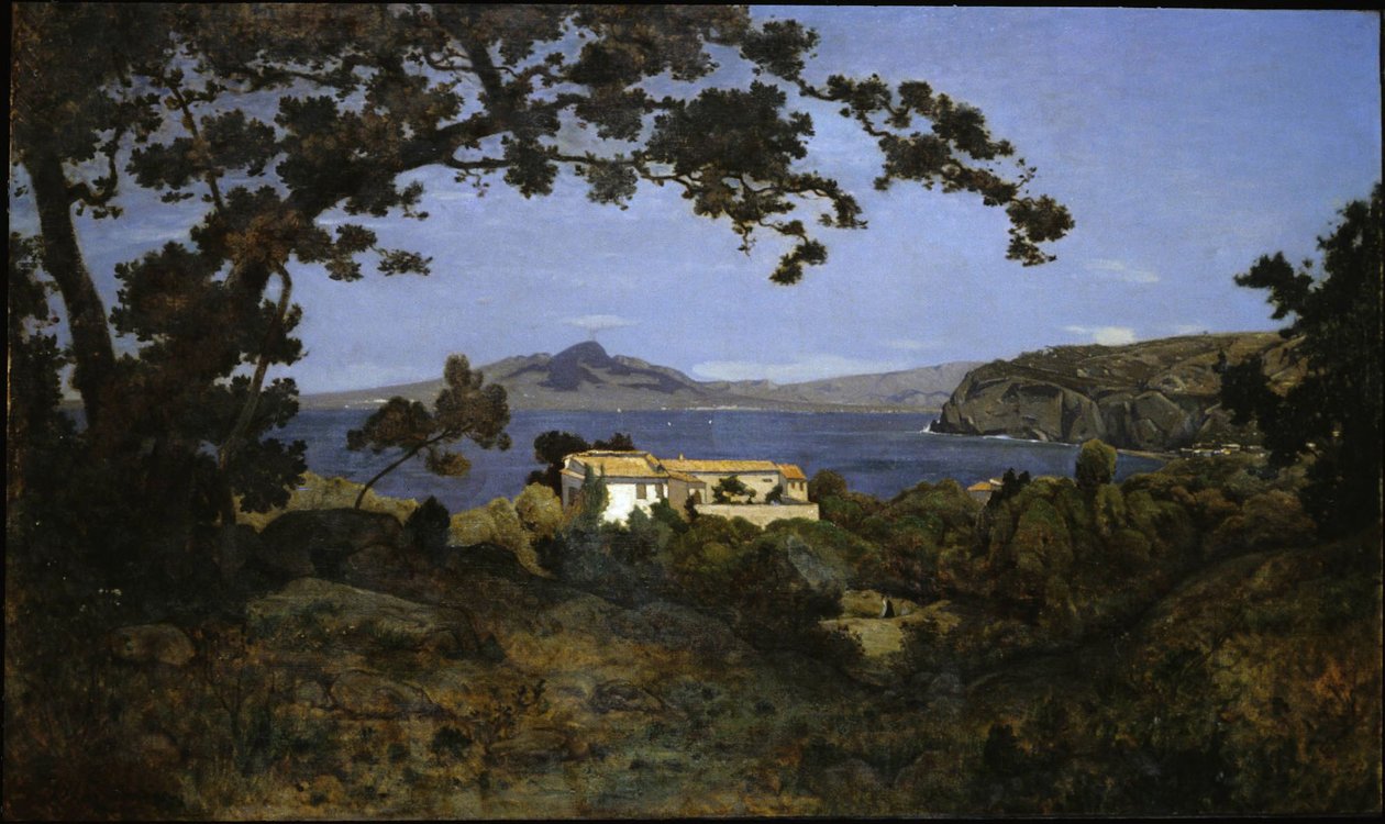 Golfo di Napoli da Henri-Joseph Harpignies