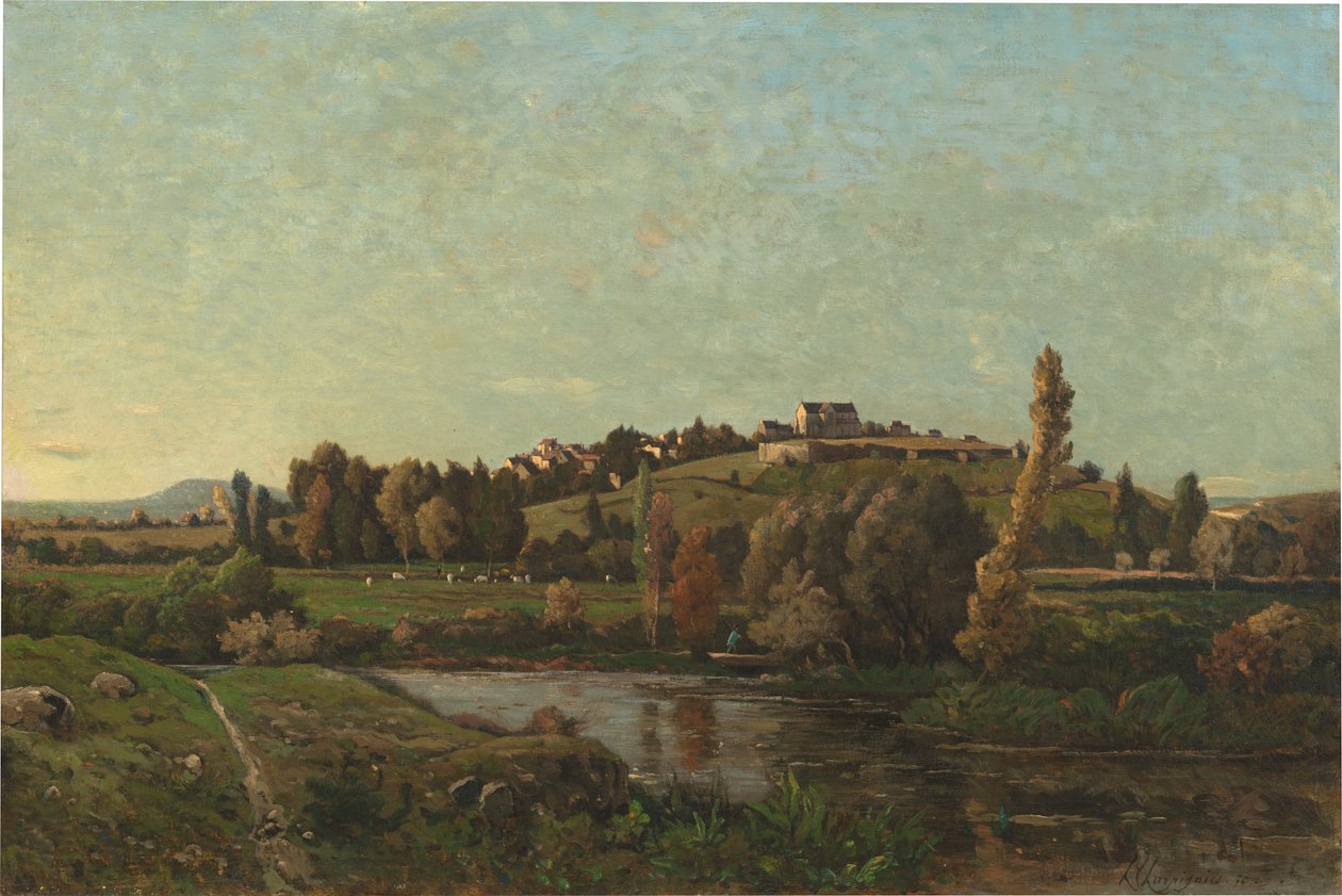 Paesaggio in Alvernia da Henri-Joseph Harpignies