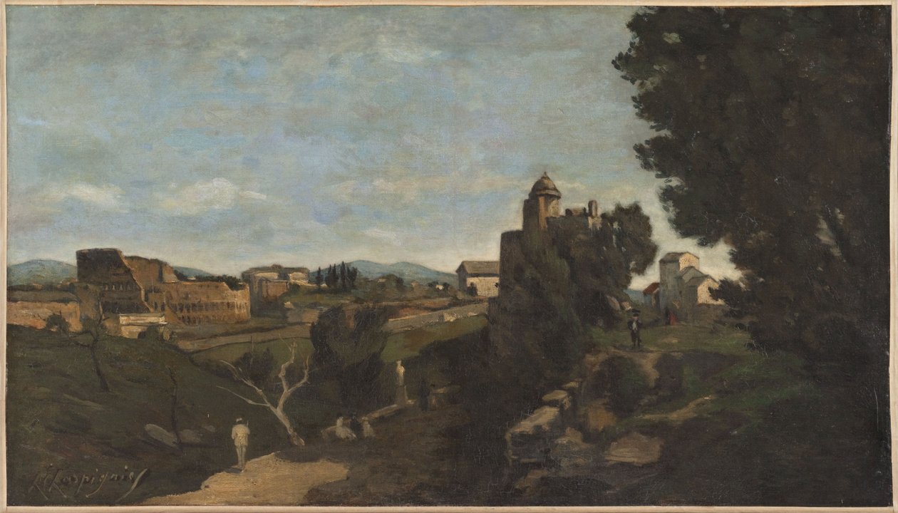 Il Colosseo a Roma, ca. 1878 da Henri Joseph Harpignies