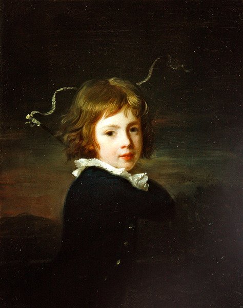 Ritratto di un giovane ragazzo, ritenuto essere Lord Wood da Henri Pierre Danloux