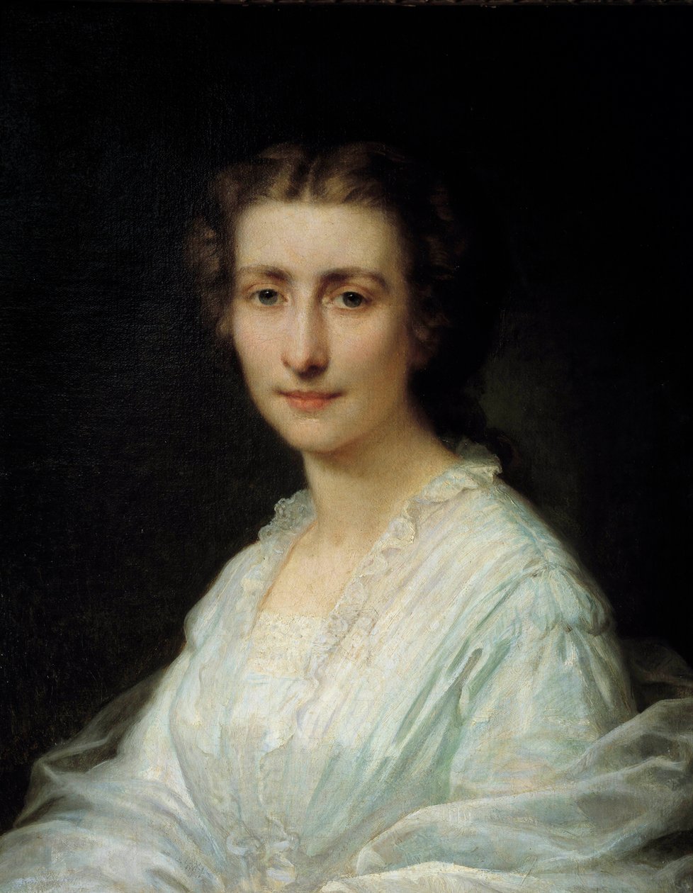 Ritratto di una donna da Henri Lehmann