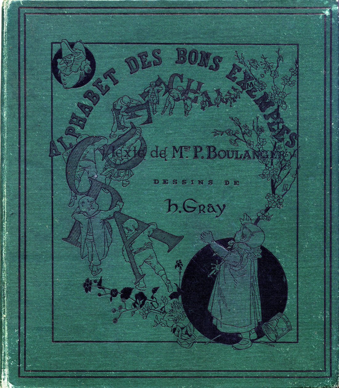 Copertina del libro "Alfabeto dei buoni esempi" da Henri  Gray
