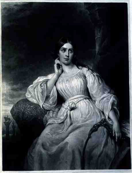 Madame Malibran nel ruolo di Desdemona, inciso da Charles Turner, c.1830s da Henri (after) Decaisne