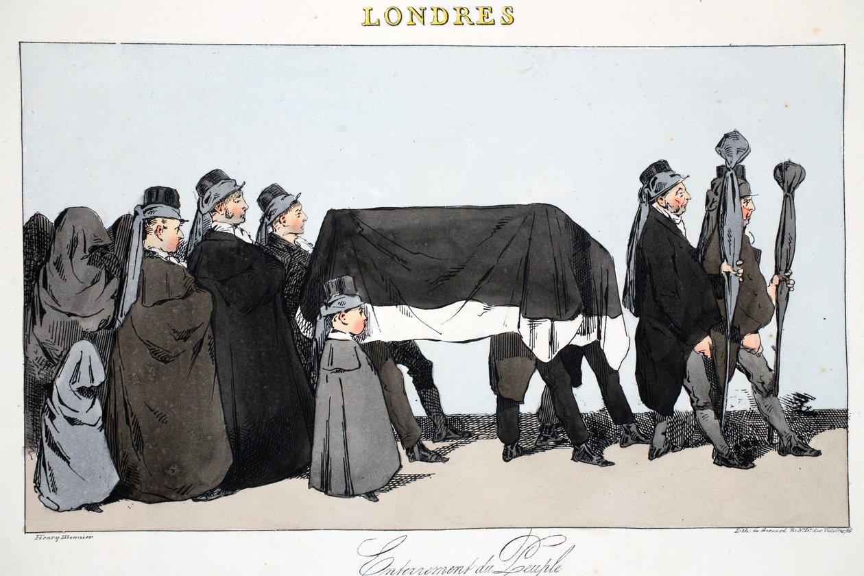 Enternement du Peuple, illustrazione da 
